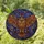 Majestic Brown Owl Extended Wings Five-Pointed Star Mosaic - Wildlife Lover Home Decor Gift Stained Glass Suncatcher - 1