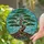 Ancient Bonsai Tree Sprawling Branches Gnarled Trunk Textured Rocks - Everyday Home Decor Stained Glass Suncatcher - 2