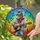 Stained Glass Donkey Playing Acoustic Guitar - Music Lover Home Decor Gift for Musician Stained Glass Suncatcher - 2