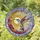 Hummingbird Crescent Moon Sunburst Floral Sky - Wildlife Home Decor Gift for Hummingbird Lover Stained Glass Suncatcher - 1