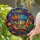 Tiffany Glass Hot Air Balloon - Home Decor Gift for Travel Lovers and Adventurers Stained Glass Suncatcher - 2