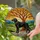 Black Labrador Retriever Stained Glass Autumn - Dog Lover Home Decor Gift Stained Glass Suncatcher - 2