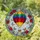 Hot Air Balloon Rose Daisy Butterfly Sky Clouds - Home Decor Gift Stained Glass Suncatcher - 1
