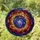 Elegant Spiral Swirling Stained Glass Crackled Mosaic - Home Decor Gift Stained Glass Suncatcher - 1
