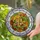 Circular Ginkgo Biloba Tiffany Stained Glass Sky Clouds Home Decor Nature Lover Gift Stained Glass Suncatcher - 2