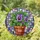 Purple Pansy Flowers Terracotta Pot Green Leaves - Home Decor Gift Stained Glass Suncatcher - 1
