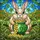Bunny Golden Cauldron Shamrocks Clover - St. Patrick's Day Gift for Luck Lover Stained Glass Suncatcher - 5