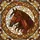 Majestic Brown Horse Head Ornate Amber Floral Stained Glass - Home Decor Gift for Horse Lover Stained Glass Suncatcher - 5