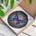 Stained Glass Butterfly Floral Mosaic - Home Decor Gift for Butterfly Lovers Stained Glass Suncatcher - 3