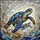 Tiffany Iridescent Stained Glass Sea Turtle Pair - Ocean Wildlife Home Decor Gift Stained Glass Suncatcher - 5