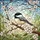 Chickadee Cherry Blossom Tree Branch Wildlife Lover Gift Stained Glass Suncatcher - 5