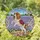 Cavalier King Charles Spaniel Stained Glass Lavender Field - Home Decor Gift for Dog Lover Stained Glass Suncatcher - 1