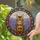Tiffany Glass Bengal Cat Lavender Field - Home Decor Gift for Cat Lover Stained Glass Suncatcher - 2