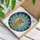Fluffy Fur Stained Glass Golden Retriever Dog - Home Decor Gift for Dog Lover Stained Glass Suncatcher - 3