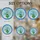 Translucent Jewel Forget-Me-Not Floral Mosaic - Home Decor Gift for Gardeners & Flower Lovers Stained Glass Suncatcher - 4