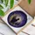 Black Cat Crescent Moon Stained Glass - Cosmic Night Sky Home Decor Gift for Cat Lover Stained Glass Suncatcher - 3