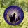 Black Cat Crescent Moon Stained Glass - Cosmic Night Sky Home Decor Gift for Cat Lover Stained Glass Suncatcher - 1