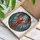 American Lobster Underwater Seascape Bubbles Seaweed - Wildlife Lover Gift Stained Glass Suncatcher - 3