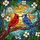 Cardinal Blue Jay Bird Pair - Wildlife Lover Home Decor Gift Stained Glass Suncatcher - 5