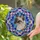 Siamese Cat Circular Frame Floral Beads Geometric Mosaic - Home Decor Cat Lover Gift Stained Glass Suncatcher - 2