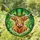 Highland Cow Leprechaun Hat Celtic Shamrocks - St. Patrick's Day Gift for Cow Lover Stained Glass Suncatcher - 1