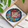 Tiffany Stained Glass Heart Cardinal Birds Mosaic - Wildlife Lover Home Decor Gift Stained Glass Suncatcher - 3