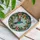 Hummingbird Tropical Floral Wreath - Home Decor Gift for Bird Lovers Stained Glass Suncatcher - 3