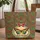 Monarch Butterfly Personalized Floral Wreath - Everyday Carry Gift Quilted Tote Bag - 1