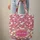 Fuchsia Botanical Floral Bouquet Name Wreath - Everyday Carry Gift Quilted Tote Bag - 6