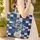 Patchwork Quilt Block Medallion Embroidered Frame - Everyday Carry Gift Quilted Tote Bag - 4