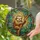 Brown Sloth Tree Branch Jungle Mosaic - Wildlife Home Decor Gift for Sloth Fans Stained Glass Suncatcher - 2