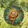 Brown Sloth Tree Branch Jungle Mosaic - Wildlife Home Decor Gift for Sloth Fans Stained Glass Suncatcher - 1