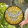 White Dove Golden Halo Tiffany Style Stained Glass Home Decor Gift for Bird Lover Stained Glass Suncatcher - 2