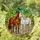 Stained Glass Brown Horse White Appaloosa Stone Ground Rolling Hills Foliage - Home Decor Gift Stained Glass Suncatcher - 1