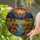 Six Horses River Valley Mountains Sunset Home Decor Gift for Horse Lover Stained Glass Suncatcher - 2