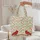 Cardinal Birds Winter Berry Blossom Vine Wreath - Everyday Carry Gift for Bird Lovers Quilted Tote Bag - 5