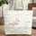 Elegant Flamingos Tropical Palm Hibiscus Flowers - Everyday Carry Gift for Flamingo Lover Quilted Tote Bag - 1