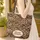 Jungle Animal Leopard Tiger Spots Stripes Name Medallion Everyday Travel Work Commute Gift Quilted Tote Bag - 4