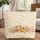 Botanical Wildflower Bouquet Name Wreath Flourish - Everyday Carry Gift Quilted Tote Bag - 1