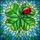 Ladybug Four Leaf Clover Luminous Home Decor Gift for Nature Lover Stained Glass Suncatcher - 5