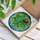 Ladybug Four Leaf Clover Luminous Home Decor Gift for Nature Lover Stained Glass Suncatcher - 3