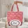 Bee Flowers Leaves Honeycomb Floral Wreath - Everyday Carry Travel Essentials Gift Quilted Tote Bag - 5