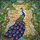 Majestic Peacock Fanned Tail Leaves Mosaic - Home Decor Bird Lover Gift Stained Glass Suncatcher - 5