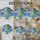 Hot Air Balloon Mosaic Flowers Birds Crystal Golden Scrollwork - Home Decor Gift Stained Glass Suncatcher - 4