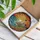 White Lighthouse Red Roof House Cliff Ocean Sunset Tall Grass - Home Decor Gift Stained Glass Suncatcher - 3