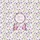Ornate Pink Butterflies Lavender Floral Wreath Everyday Carry Gift for Her Quilted Tote Bag - 7