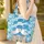 Coastal Seagulls Ocean Waves Beach Grass Name Sign Travel Essentials Gift Quilted Tote Bag - 4