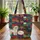 Personalized Poodles Floral Wreath Patchwork - Everyday Carry Gift for Poodle Lover Quilted Tote Bag - 3