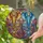 Celestial Elephant Heads Teardrop Prisms - Wildlife Lover Home Decor Gift Stained Glass Suncatcher - 2