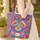 Cat Face Lines Shapes Everyday Carry Gift for Cat Lover Quilted Tote Bag - 4